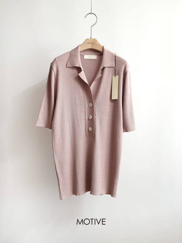 MOTIVE  - Korean Children Fashion - #Kfashion4kids - Simple Crew Collar Tee - 2