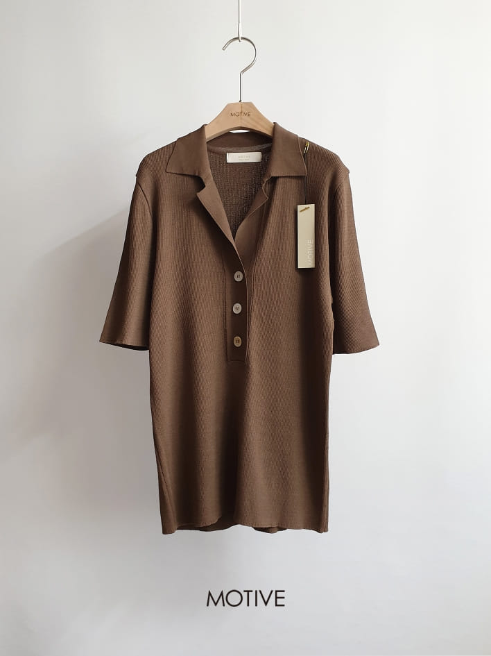 MOTIVE  - Korean Children Fashion - #Kfashion4kids - Simple Crew Collar Tee - 3
