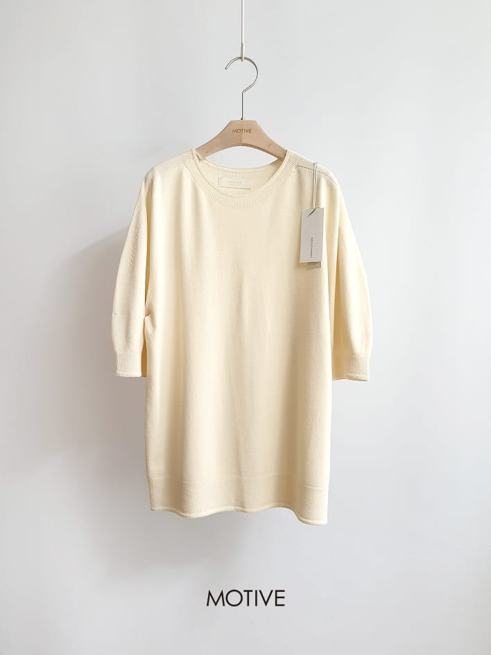 MOTIVE  - Korean Children Fashion - #Kfashion4kids - Holga Mom Round Tee - 4