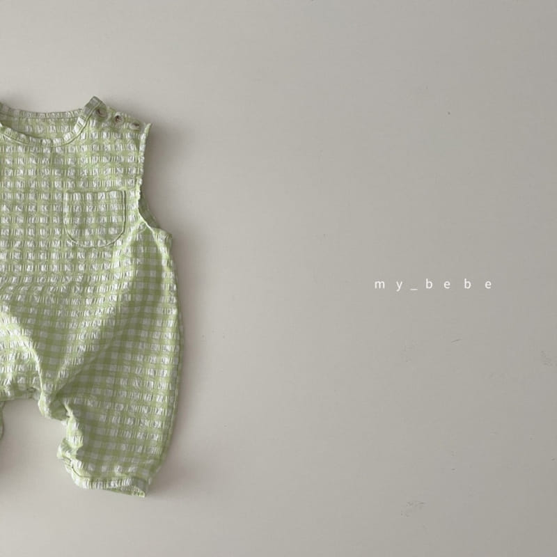 MY BEBE - Korean Children Fashion - #Kfashion4kids - Cool Bodysuit with Bonnet - 5