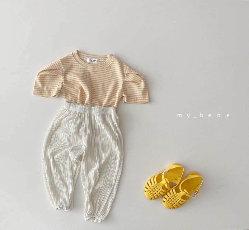 MY BEBE - Korean Children Fashion - #Kfashion4kids - Puff Basic Tee - 10