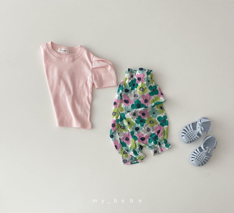 MY BEBE - Korean Children Fashion - #Kfashion4kids - Puff Basic Tee - 8
