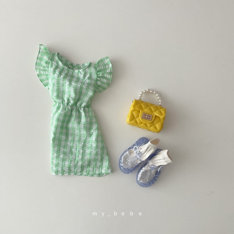 MY BEBE - Korean Children Fashion - #Kfashion4kids - Wing One-piece - 12