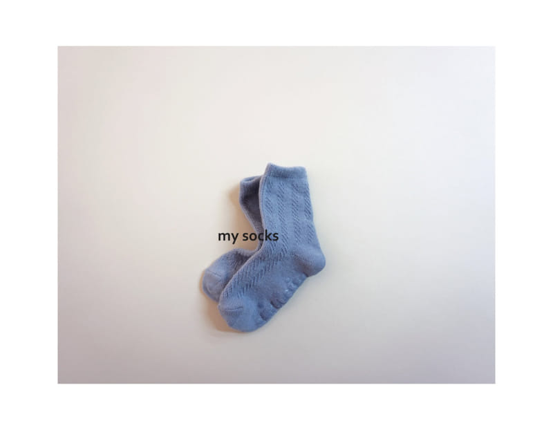 MY SOCKS - Korean Children Fashion - #Kfashion4kids - Olive Socks [set of 3] - 4