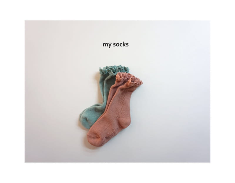 MY SOCKS - Korean Children Fashion - #Kfashion4kids - Pineapple Socks [set of 2] - 6