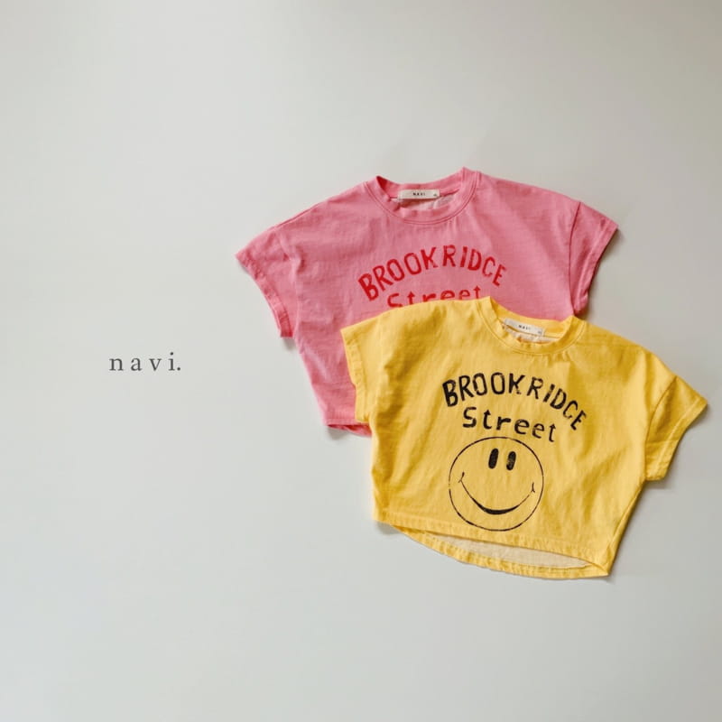 NAVI - Korean Children Fashion - #Kfashion4kids - Smile Tee