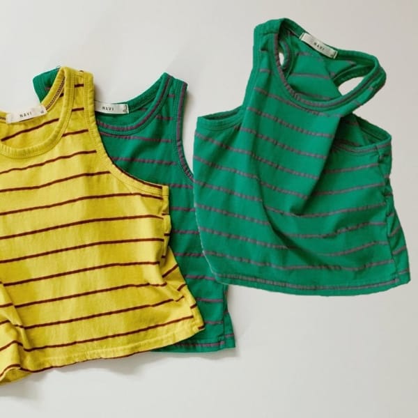 NAVI - Korean Children Fashion - #Kfashion4kids - Jude Sleeveless Tee