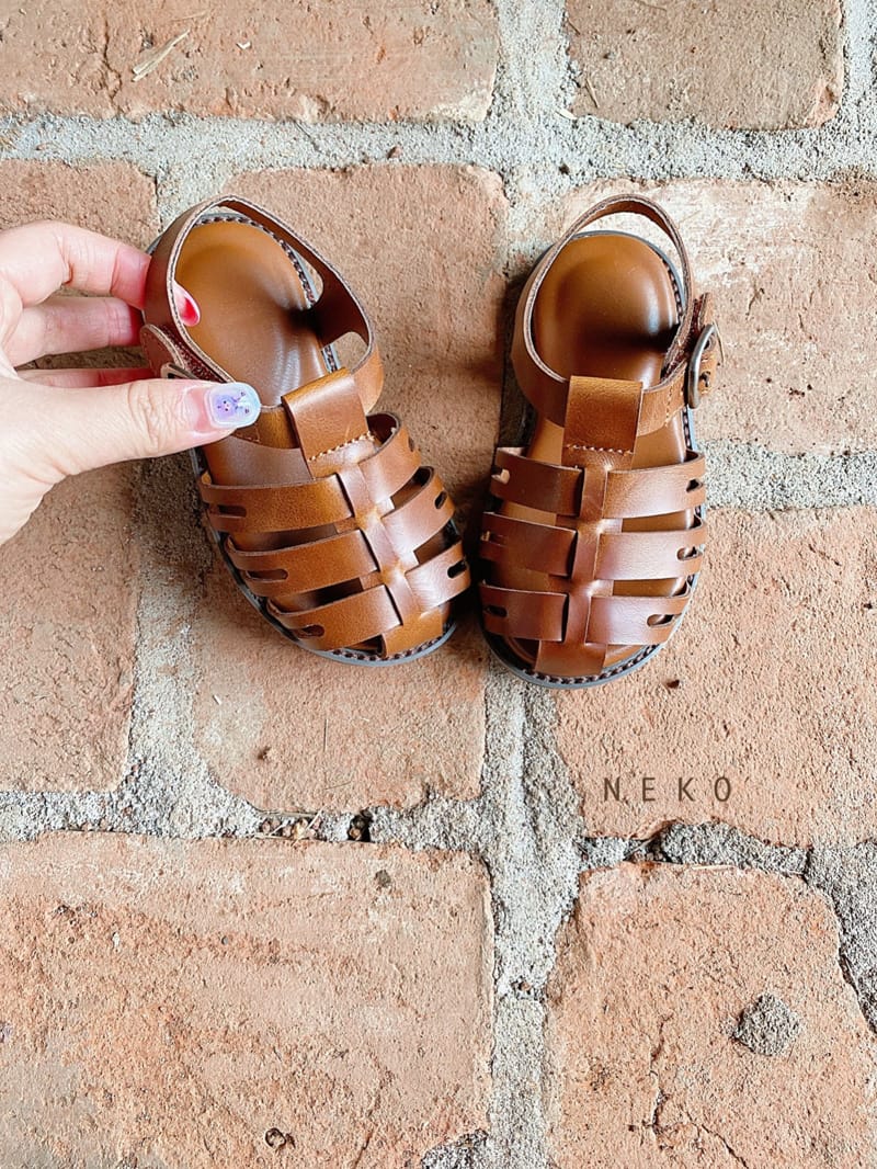 NEKO - Korean Children Fashion - #Kfashion4kids - Nk 822 Beige Meal Sandals - 10