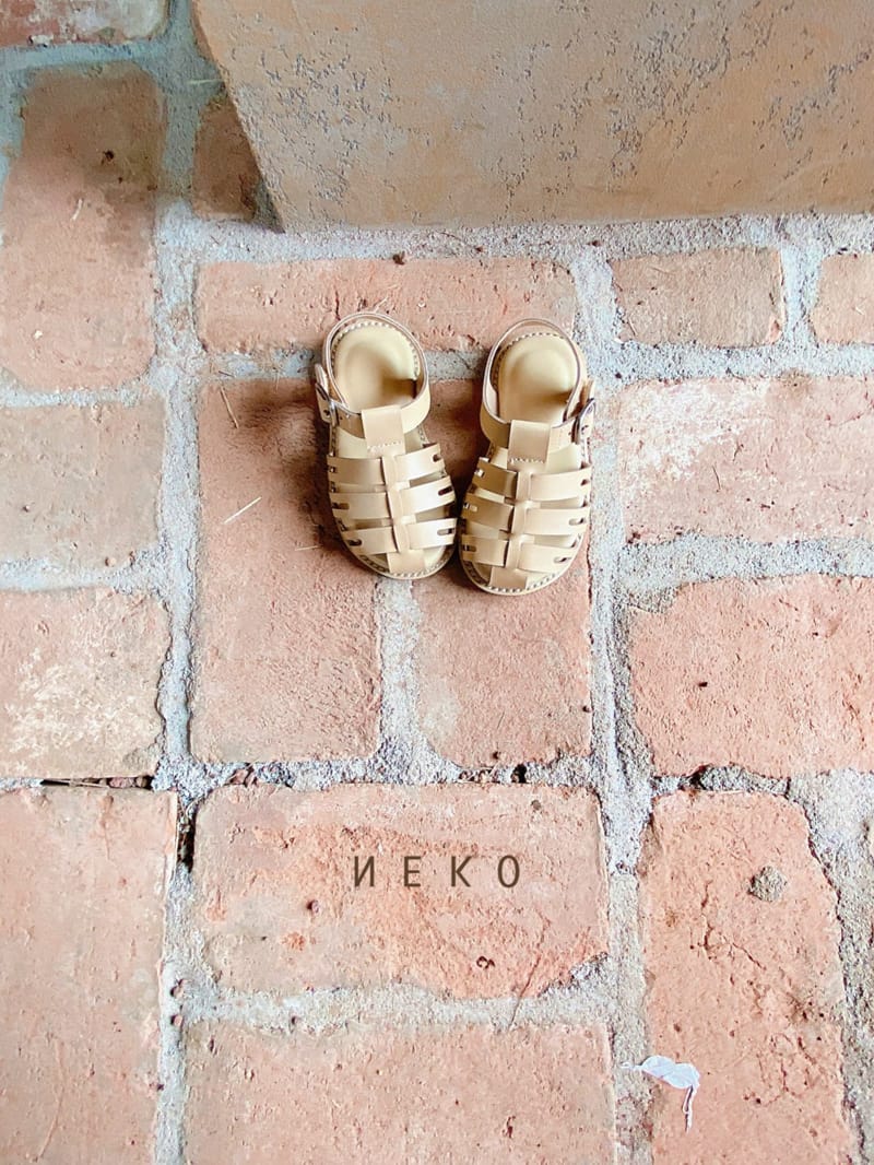 NEKO - Korean Children Fashion - #Kfashion4kids - Nk 822 Beige Meal Sandals - 3