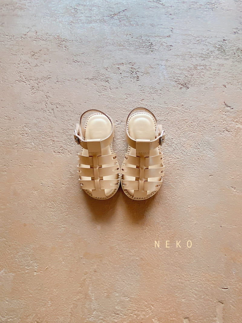 NEKO - Korean Children Fashion - #Kfashion4kids - Nk 822 Beige Meal Sandals - 4