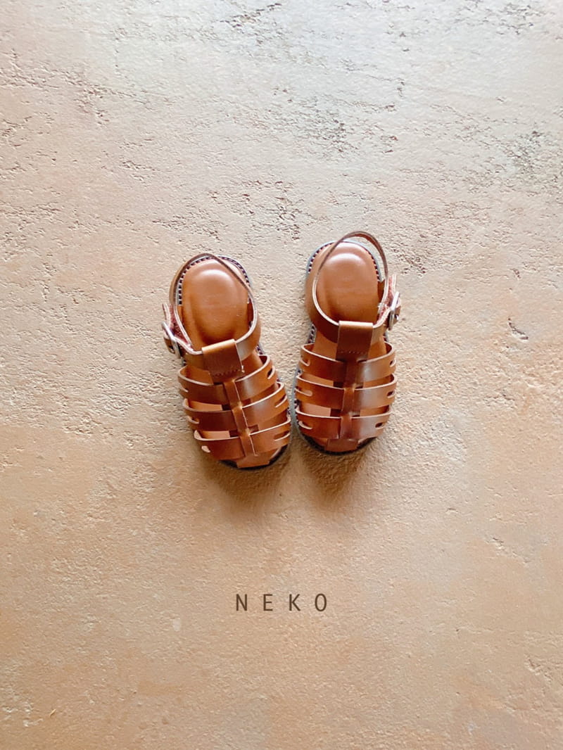 NEKO - Korean Children Fashion - #Kfashion4kids - Nk 822 Beige Meal Sandals - 5