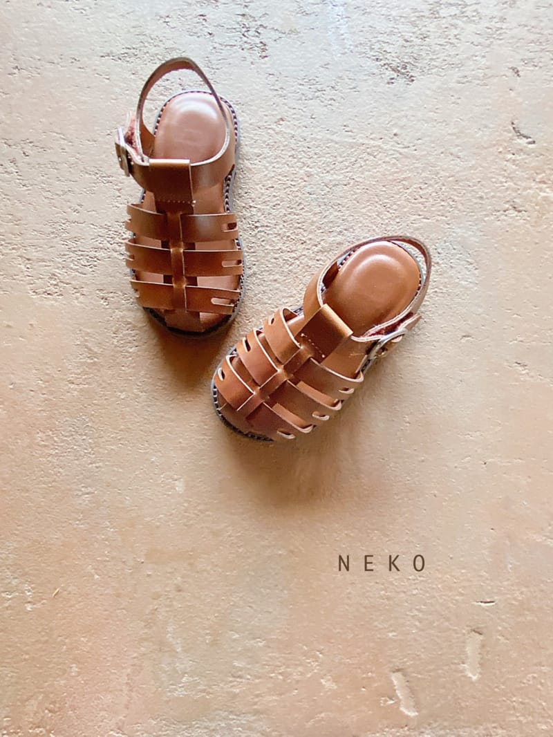 NEKO - Korean Children Fashion - #Kfashion4kids - Nk 822 Beige Meal Sandals - 6
