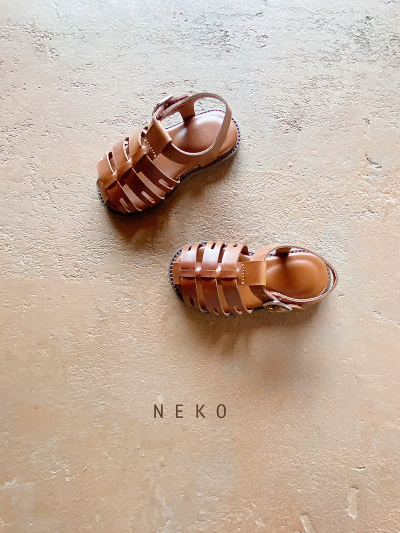 NEKO - Korean Children Fashion - #Kfashion4kids - Nk 822 Beige Meal Sandals - 7