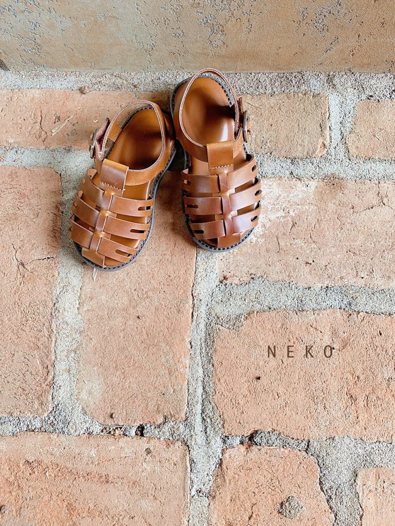 NEKO - Korean Children Fashion - #Kfashion4kids - Nk 822 Beige Meal Sandals - 8