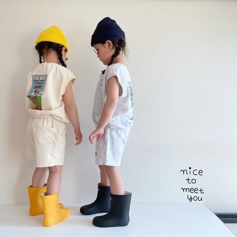NICE TO MEET YOU - Korean Children Fashion - #Kfashion4kids - Pipi Sleeveless - 5
