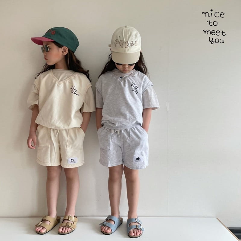 NICE TO MEET YOU - Korean Children Fashion - #Kfashion4kids - Pipi Sleeveless - 7