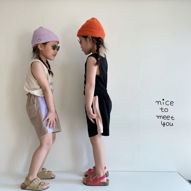 NICE TO MEET YOU - Korean Children Fashion - #Kfashion4kids - Dudu Sleeveless - 11