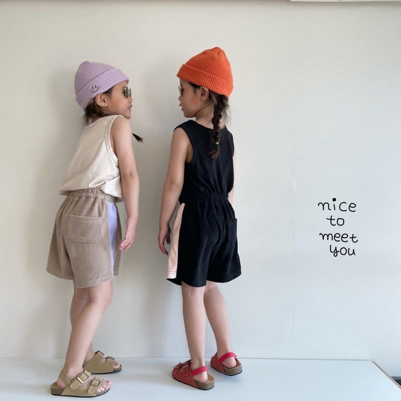 NICE TO MEET YOU - Korean Children Fashion - #Kfashion4kids - Dudu Sleeveless - 6