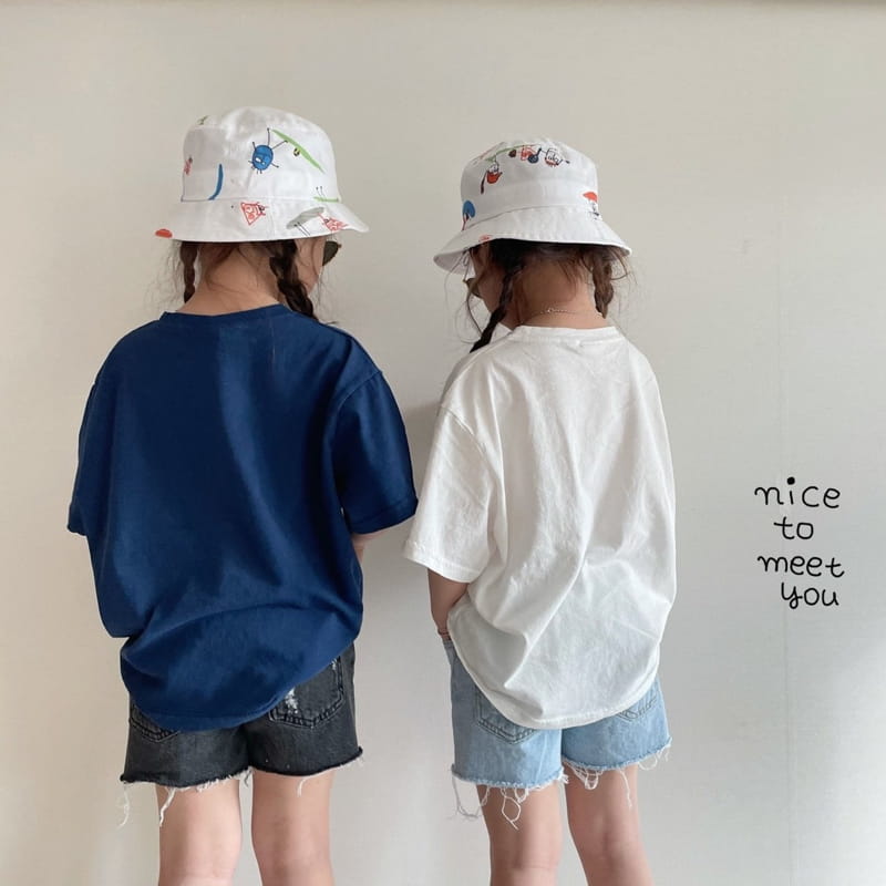 NICE TO MEET YOU - Korean Children Fashion - #Kfashion4kids - Cappuccino Tee - 11