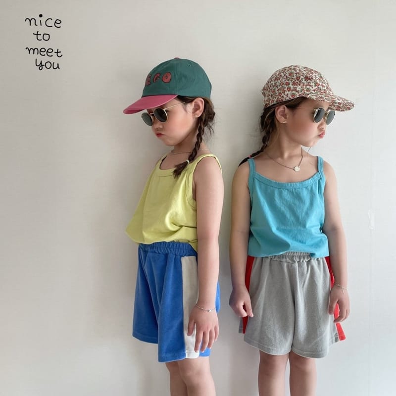 NICE TO MEET YOU - Korean Children Fashion - #Kfashion4kids - Cozy Sleeveless