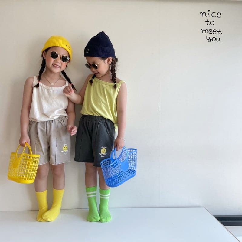 NICE TO MEET YOU - Korean Children Fashion - #Kfashion4kids - Cozy Sleeveless - 4