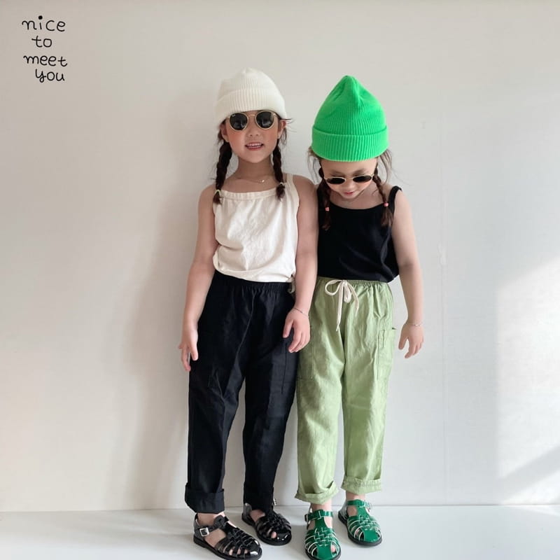 NICE TO MEET YOU - Korean Children Fashion - #Kfashion4kids - Cozy Sleeveless - 8