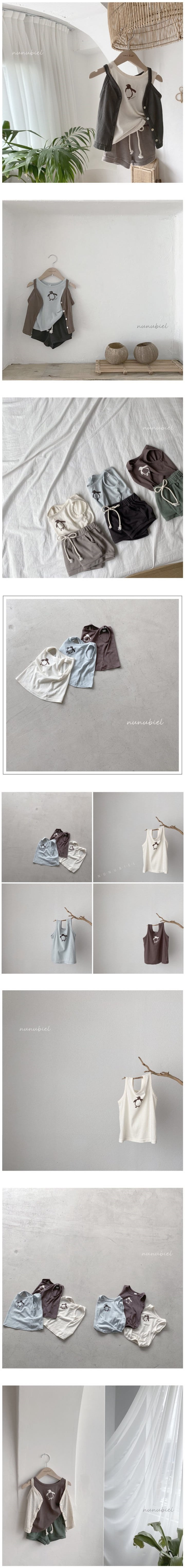 NUNUBIEL - Korean Children Fashion - #Kfashion4kids - Penguin Tee