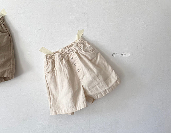 O'AHU - Korean Children Fashion - #Kfashion4kids - Other Linen Shorts