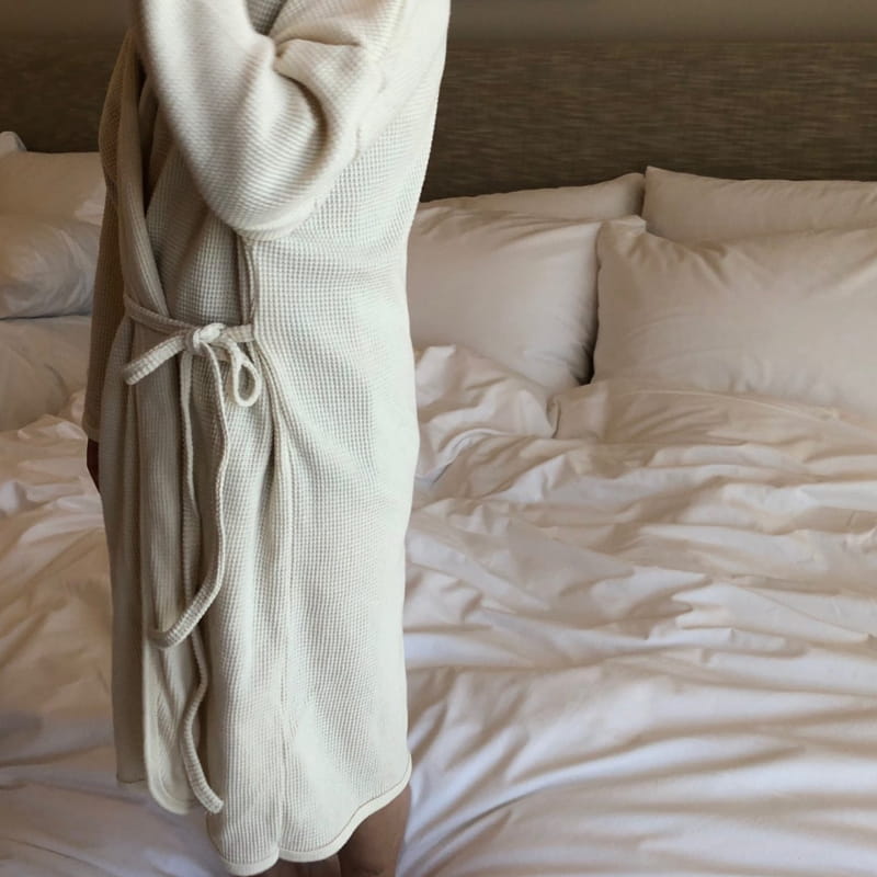 OATMEAL - Korean Children Fashion - #Kfashion4kids - Oatmeal Hoody Robe - 10
