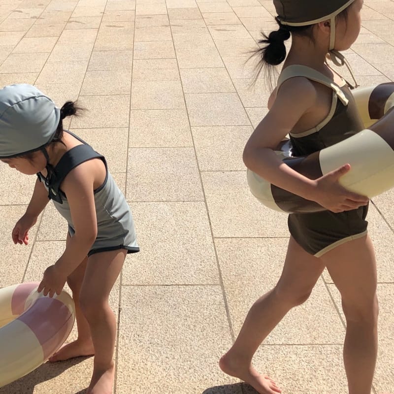 OATMEAL - Korean Children Fashion - #Kfashion4kids - Marang Swim One-piece - 7