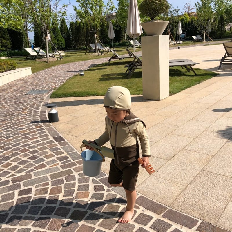 OATMEAL - Korean Children Fashion - #Kfashion4kids - Marang Swim Bodysuit - 2