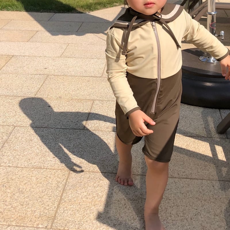 OATMEAL - Korean Children Fashion - #Kfashion4kids - Marang Swim Bodysuit - 7