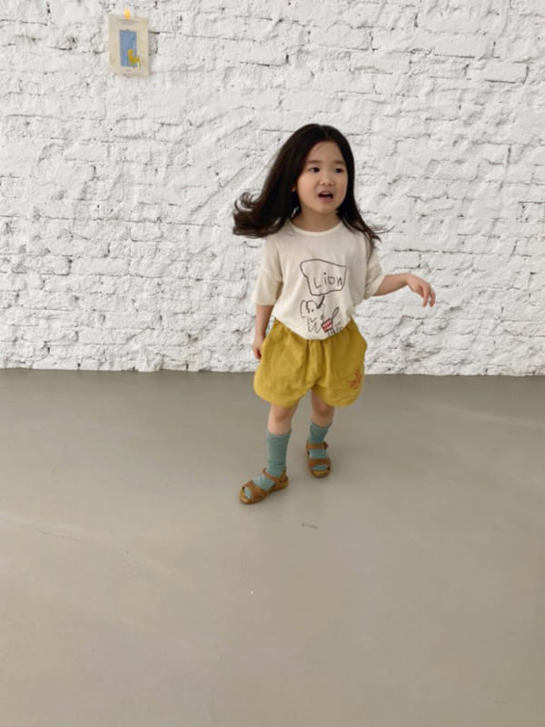 OJODEPAPA - Korean Children Fashion - #Kfashion4kids - Lion Tee - 10