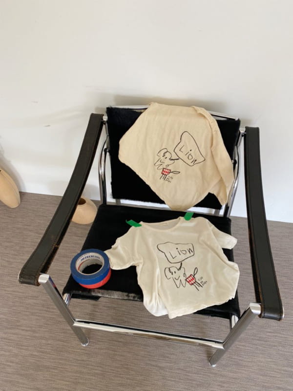 OJODEPAPA - Korean Children Fashion - #Kfashion4kids - Lion Tee - 3