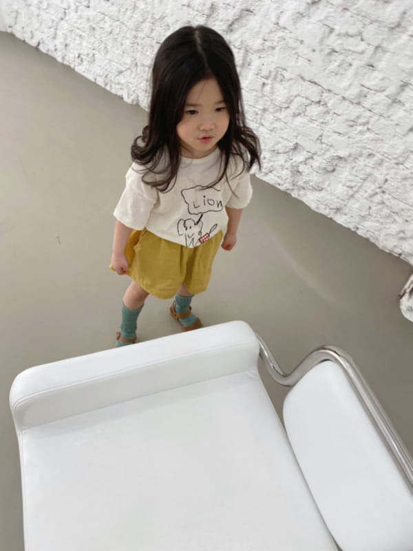 OJODEPAPA - Korean Children Fashion - #Kfashion4kids - Lion Tee - 8