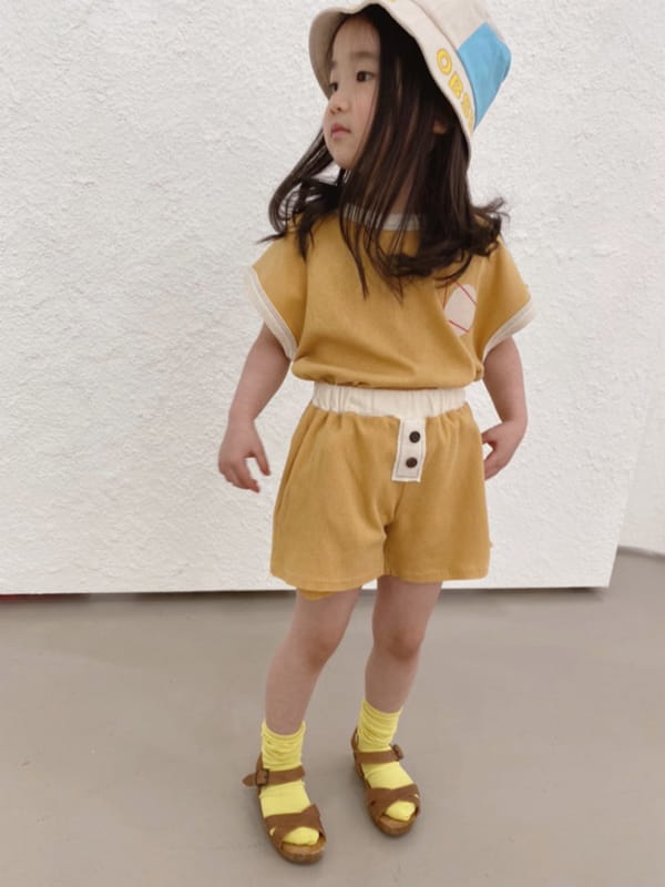 OJODEPAPA - Korean Children Fashion - #Kfashion4kids - Big Torr Top Bottiom Set - 5