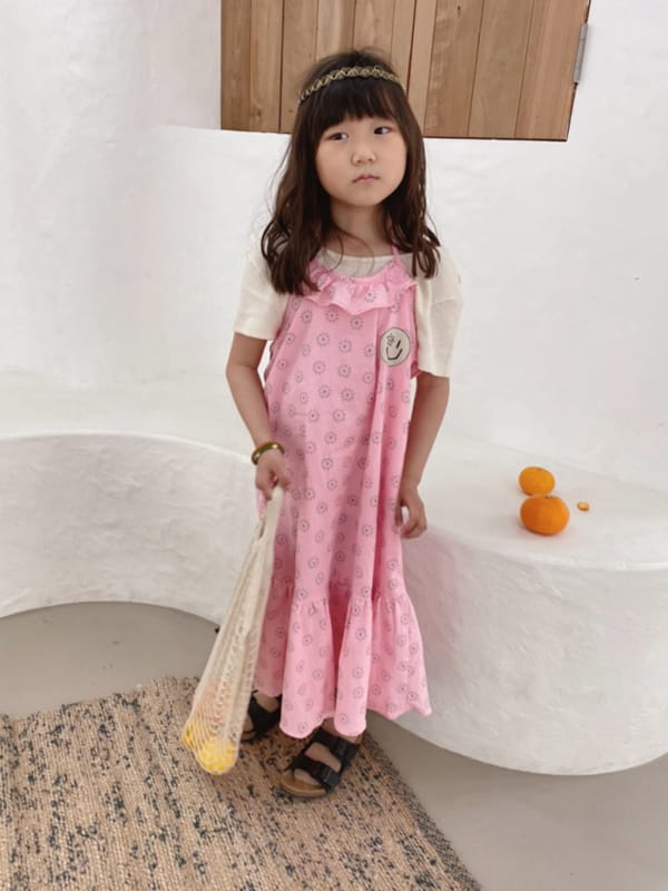 OJODEPAPA - Korean Children Fashion - #Kfashion4kids - Smile One-piece - 2