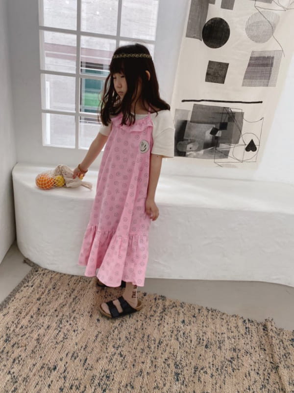 OJODEPAPA - Korean Children Fashion - #Kfashion4kids - Smile One-piece - 3