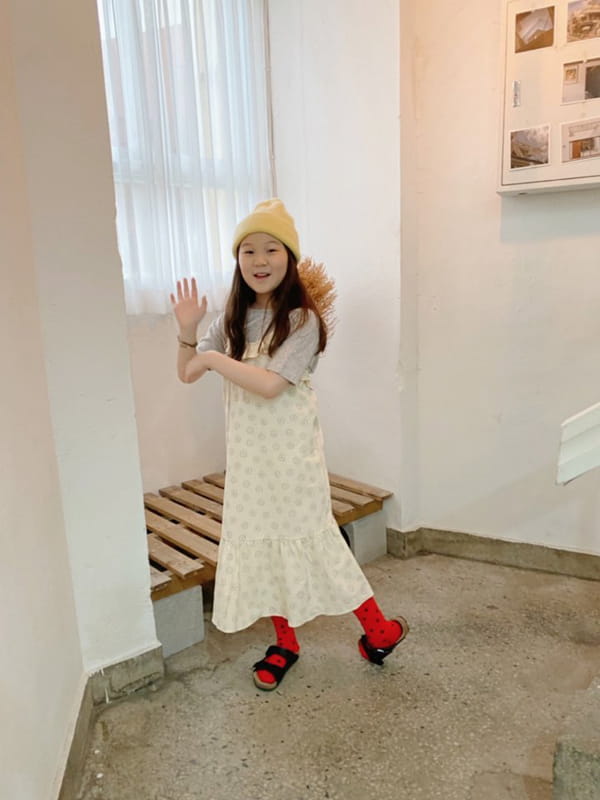 OJODEPAPA - Korean Children Fashion - #Kfashion4kids - Smile One-piece - 5