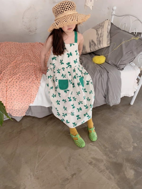 OJODEPAPA - Korean Children Fashion - #Kfashion4kids - Clover One-piece - 7