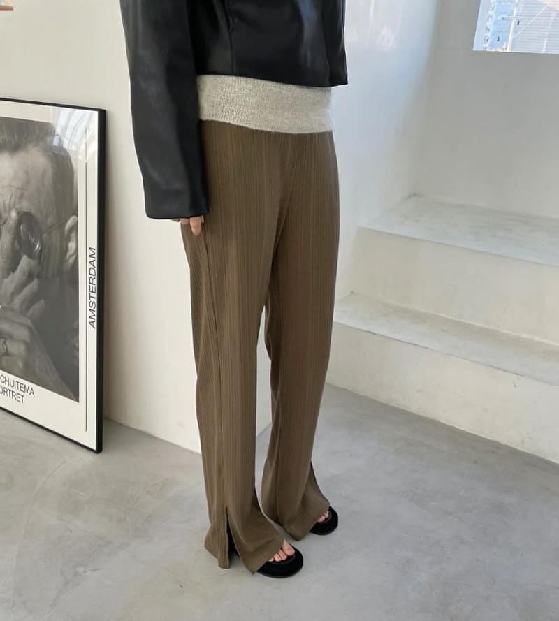 ONDO - Korean Children Fashion - #Kfashion4kids - Rip Slit Pants