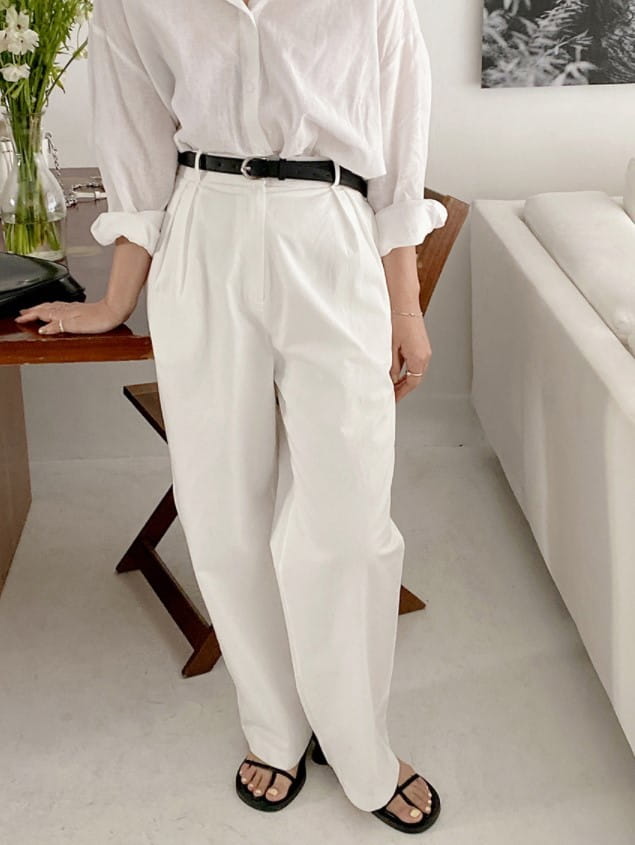 ONDO - Korean Children Fashion - #Kfashion4kids - Linen Pintuck Pants