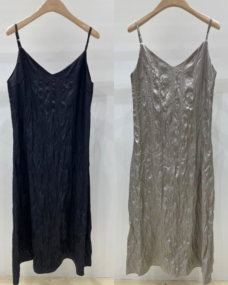 ONDO - Korean Children Fashion - #Kfashion4kids - Wrinkle Slip One-piece - 4