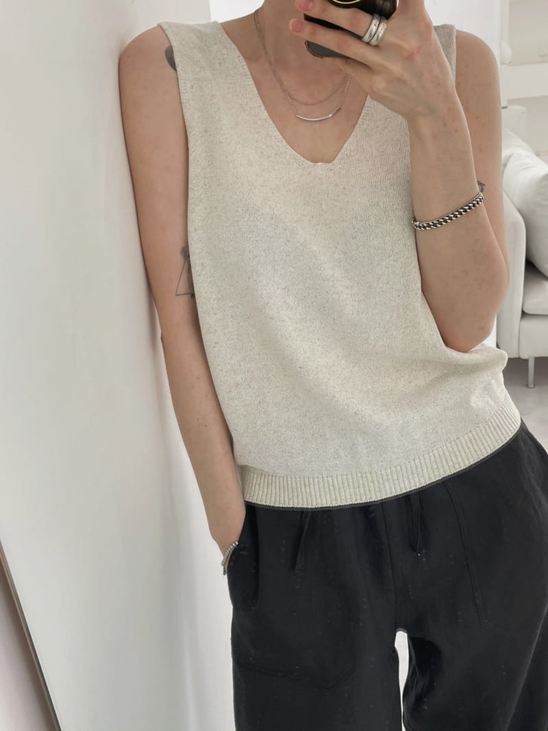 ONDO - Korean Children Fashion - #Kfashion4kids - Linen Sleeveless