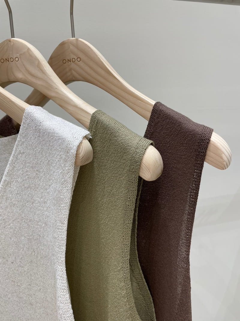 ONDO - Korean Children Fashion - #Kfashion4kids - Linen Sleeveless - 4