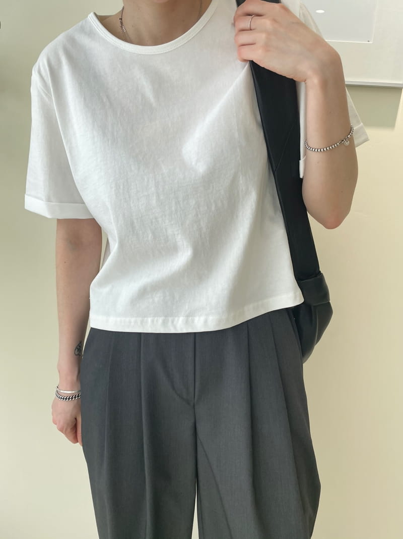 ONDO - Korean Children Fashion - #Kfashion4kids - Cabra cropped Short Sleeves Tee - 2