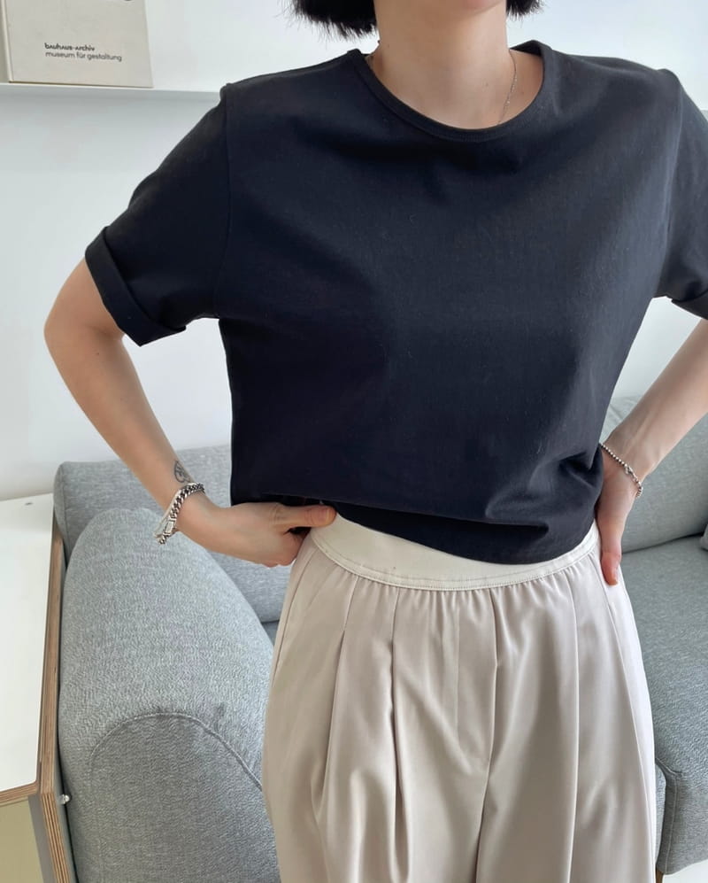 ONDO - Korean Children Fashion - #Kfashion4kids - Cabra cropped Short Sleeves Tee - 3