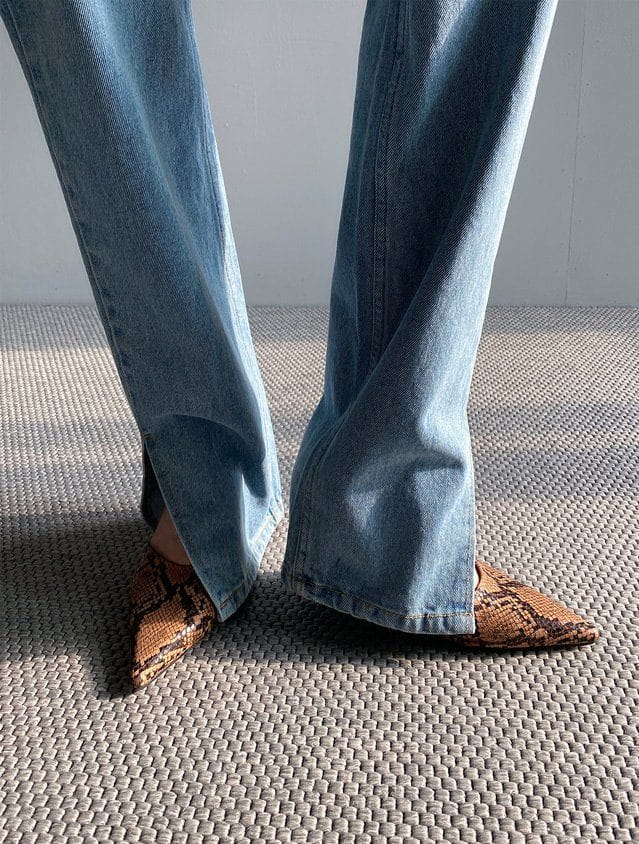 ONDO - Korean Children Fashion - #Kfashion4kids - Open Slit Jeans - 4