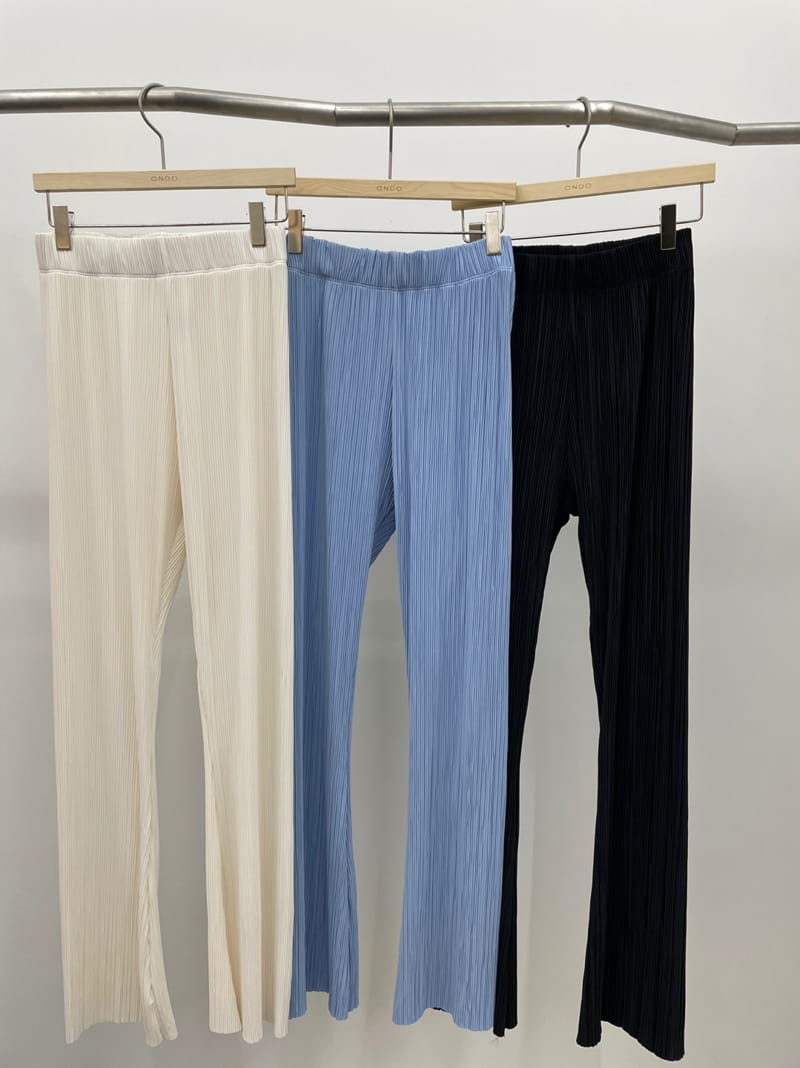 ONDO - Korean Children Fashion - #Kfashion4kids - Pleated Bootcut Pants - 4