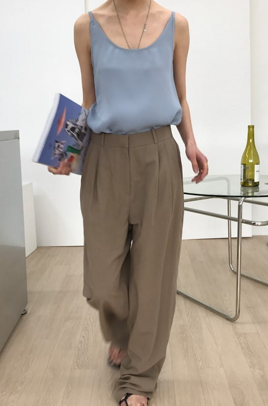 ONDO - Korean Children Fashion - #Kfashion4kids - linen Set-up Pants - 2